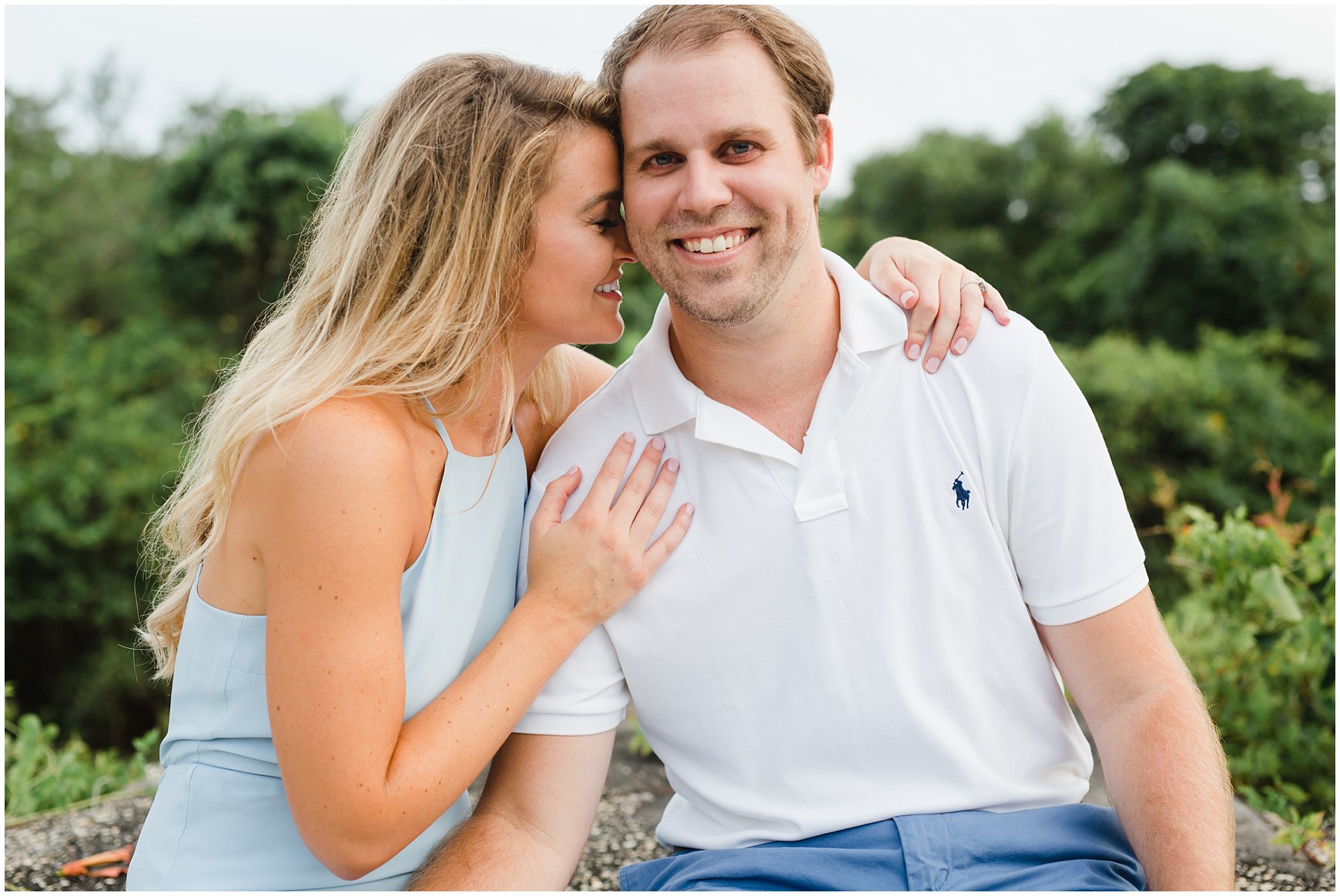 Engagement session at Fort Pickens on Pensacola Beach, FL