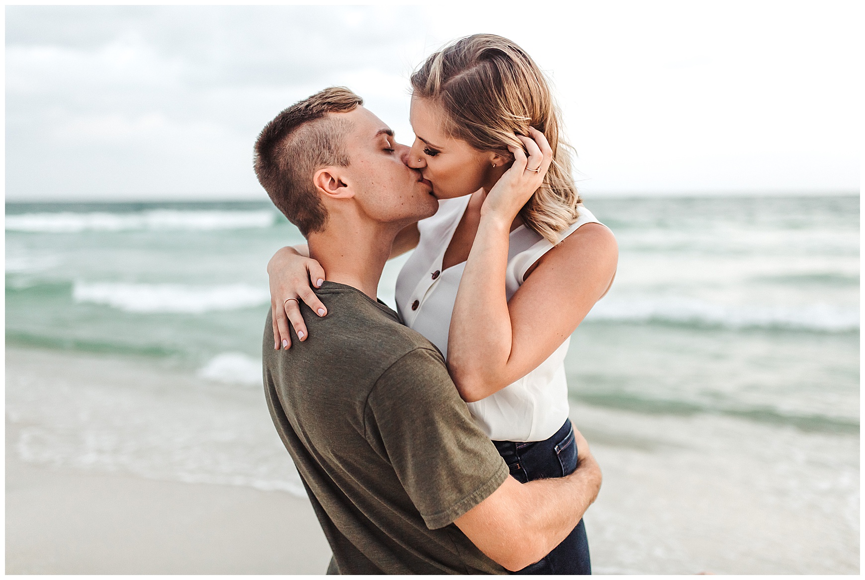 Engagement Session at the beach in South Walton 30a