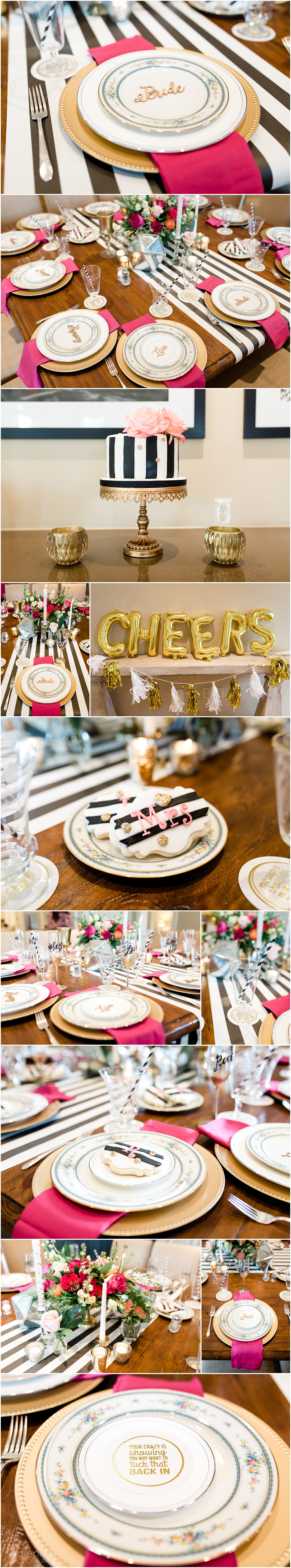 Kate Spade inspired Bridal Luncheon