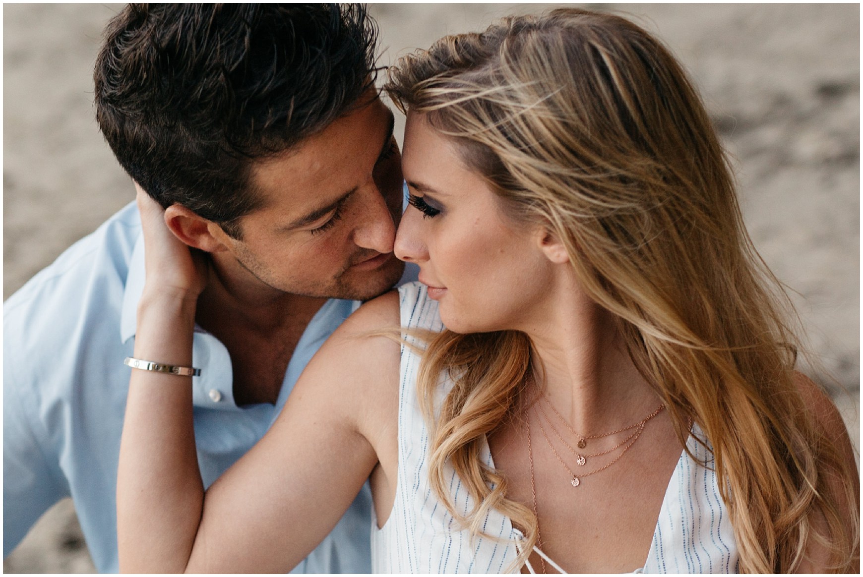 Engagement Photos at El Matador Beach in Malibu California