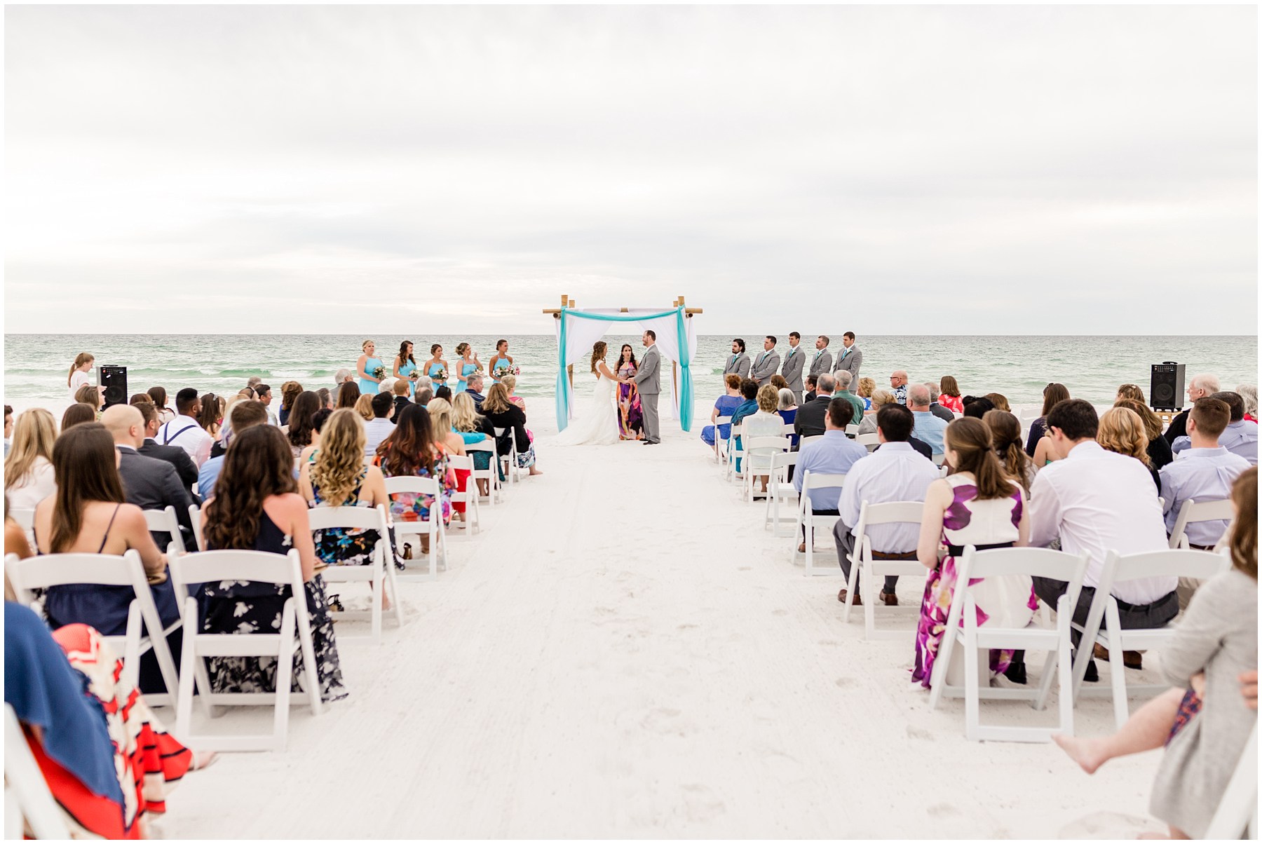 Wedding Ceremony on the beach in Destin, FL