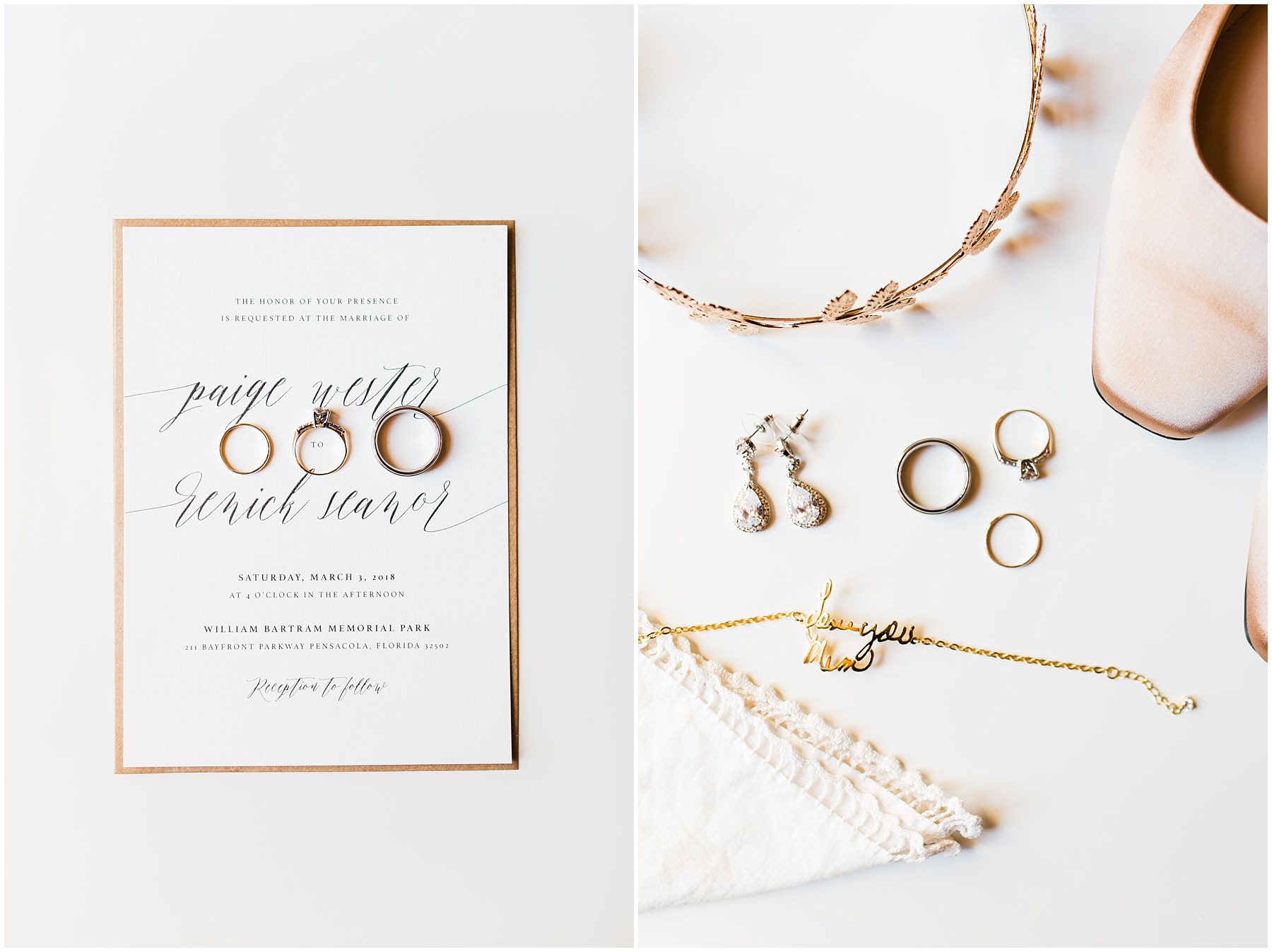 Pensacola Wedding at Bartram Park and Palafox House