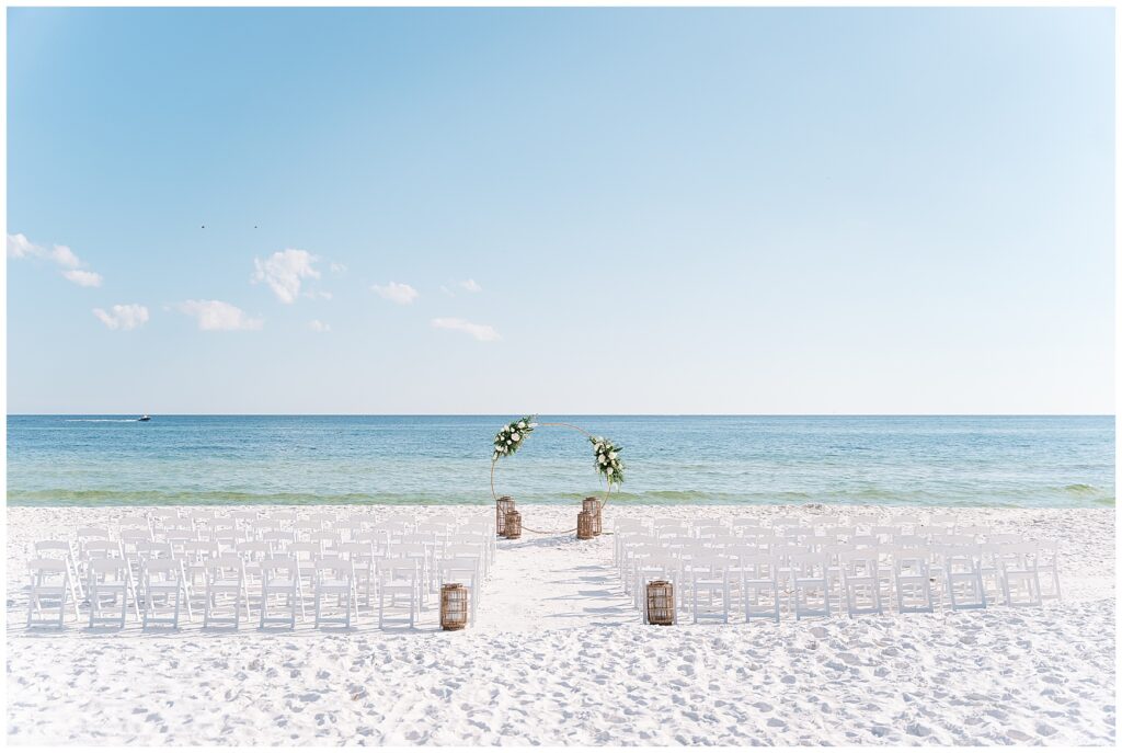 Wedding ceremony photos in destin, fl