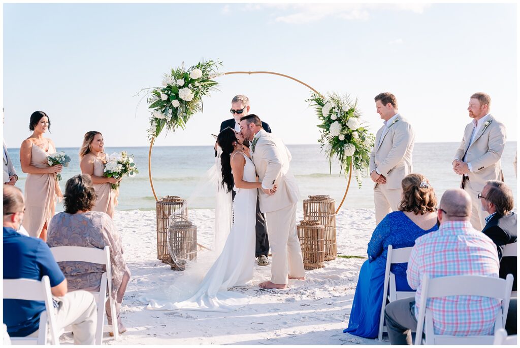 Wedding ceremony photos in destin, fl