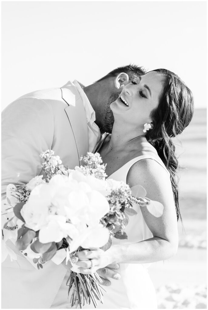 bride and groom photos in destin, fl